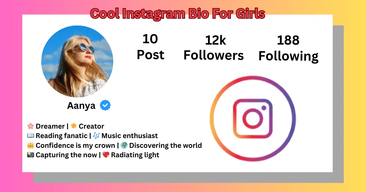 Cool-Instagram-Bio-For-Girls