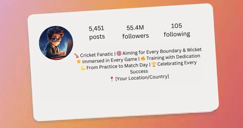 Cricketer-Bio-For-Instagram