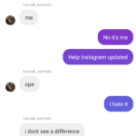 Why are my Instagram messages purple instead of grey?